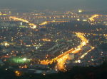 江南方面の夜景